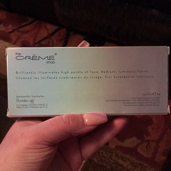 NEW - the CRÈME shop - HALO LOVELY - powder highlighter palette - Picture 5 of 6